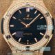 HB Factory Hublot Black Dial Classic Fusion Rose Gold Diamond Watch 38MM (4)_th.jpg